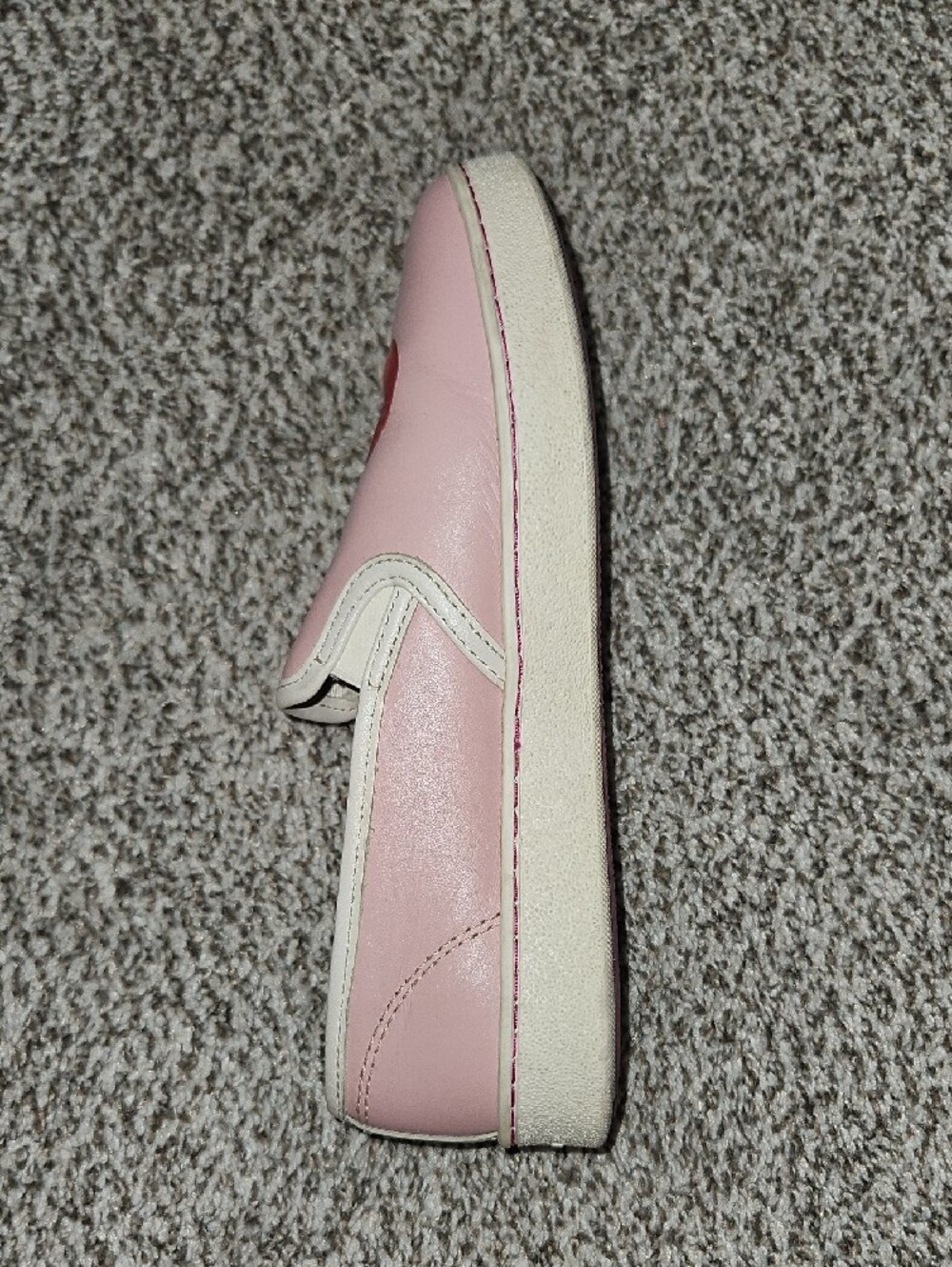 Coach Pink Slip-On Sneakers with Cherry & Sundae Motif - Picture 7 of 11